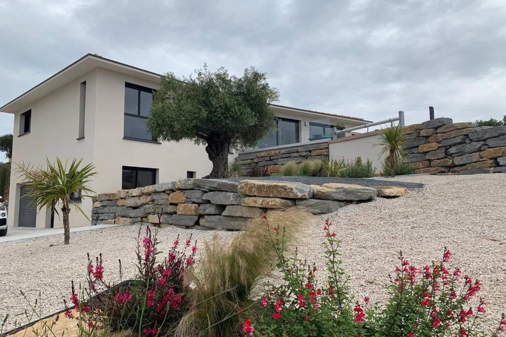 Superbe Appartement Avec Terrasse Et Vue Bouzigues Esterno foto