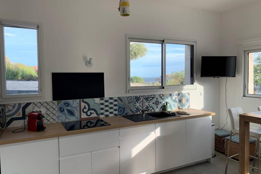Superbe Appartement Avec Terrasse Et Vue Bouzigues Esterno foto